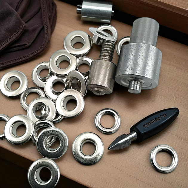 Dies For Flat Eyelet 3/8" Brass 9,5 mm Eyelet Dies KLP00024DUZ