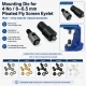 Custom Pleated Insect Screen Eyelet Setting Die for 6–6.5 mm / 0.236–0.256 in Eyelets, suitable for textile, leather, and