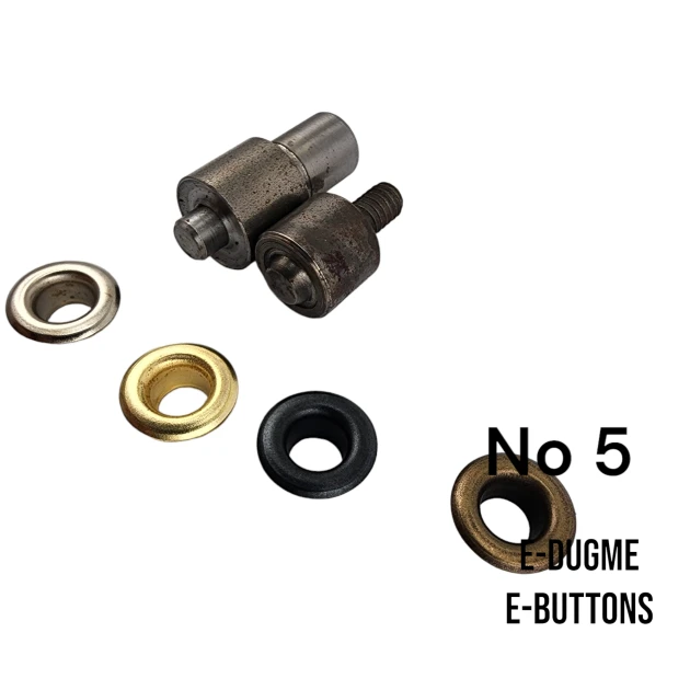 5 No Kuşgözü Uygulama Kalıbı - 15 mm Kuşgözü Çakma Aparatı KLP0005