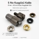 Eyelet Setting Die for 8 mm / 0.31 in - 8.5 mm / 0.33 in Inner Diameter Eyelets, Durable PP Material, Ideal for Hobby and