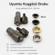 Eyelet Setting Die for 8 mm / 0.31 in - 8.5 mm / 0.33 in Inner Diameter Eyelets, Durable PP Material, Ideal for Hobby and