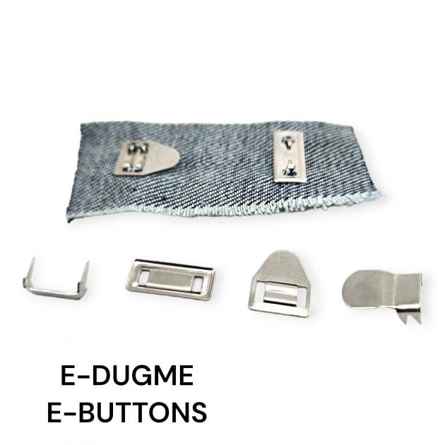 Skirt and Trouser Hook Set of 4 A050 Fastening Mold KLP00050P