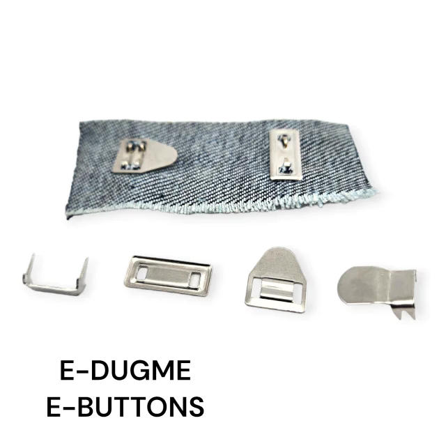 Skirt and Trouser Hook Set of 4 A050 Fastening Mold KLP00050P