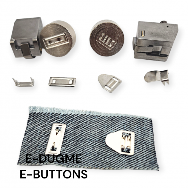 Skirt and Trouser Hook Set of 4 A050 Fastening Mold KLP00050P