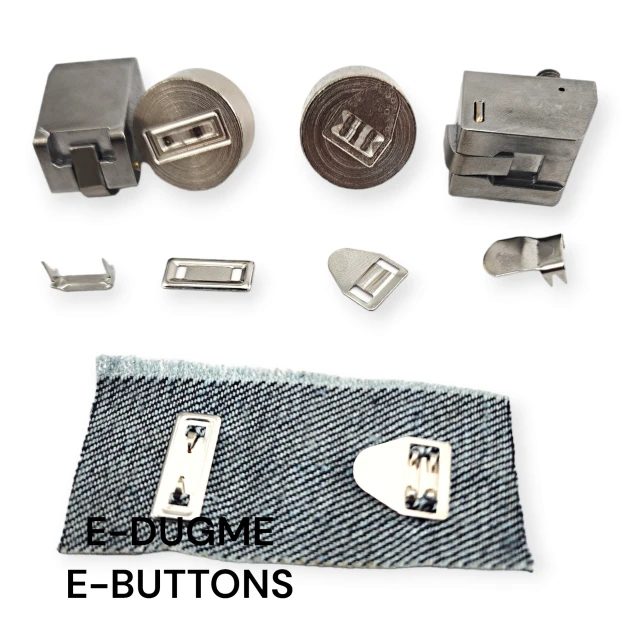 Etek ve Pantolon Kancası 4 lü Takım A050 Çakma Kalıbı KLP00050P