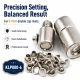 0 Double Cap Rivet Setting Die - 6 mm (0.24") for Single Cap Rivet Installation, made of reinforced hardened steel