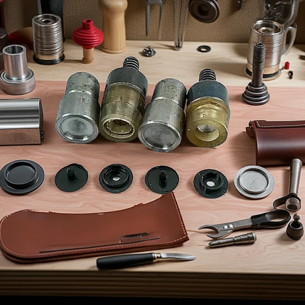 Plastik Çıtçıt Düğme 10,5 mm Çakma Kalıbı KLP00105ERC