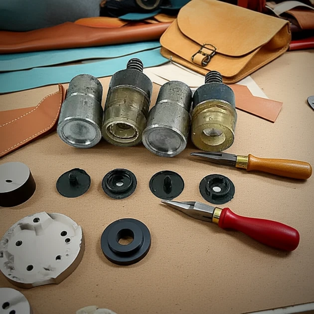 Plastik Çıtçıt Düğme 10,5 mm Çakma Kalıbı KLP00105ERC