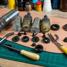 Plastic Snap Fasteners 10,5 mm Application Mold KLP00105ERC