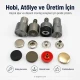 Snap Setting Die 12.5 mm / 0.49 in Plastic Cap 54 System for easy assembly of snap fasteners