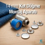 14 mm Jeans Button Mounting Kit  0,55"  KLP0014JNS