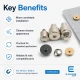 Magnetic Bag Snap Setting Die for 14 mm / 0.55 in Double-Prong Bag Snaps, durable metal construction for precise installation