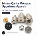 Magnetic Bag Snap Setting Die for 14 mm / 0.55 in Single-Prong-Side Bag Snaps KLP0014MTK