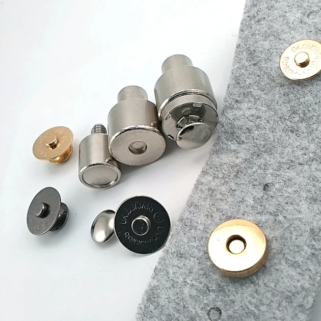 14 mm 0.55" Compatible with Single Screw Bag Magnets - Bag Magnet Application Adapter KLP0014MTK