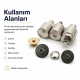 Magnetic Bag Snap Setting Die for 14 mm / 0.55 in Single-Prong-Side Bag Snaps, Durable Metal Construction for Precise
