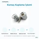 16L 10 mm / 0.39 in Fabric Covered Button Die