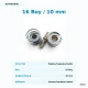 16L 10 mm / 0.39 in Fabric Covered Button Die