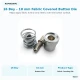 16L 10 mm / 0.39 in Fabric Covered Button Die