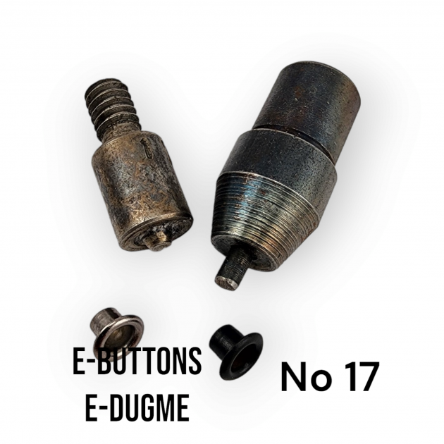 7 mm Eyelets Fastening Mold 17 No Yelets Application Mold KLP0017