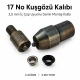 Eyelet Setting Die for 3.5 mm / 0.14 in Inner Diameter Eyelets, suitable for 7 mm eyelets, includes top and bottom molds for