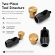17 mm / 0.67 in Hole Cutter for clean and precise hole preparation in tarpaulin, leather, and technical textiles