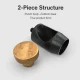 17 mm / 0.67 in Eyelet Drilling Die for clean hole preparation, suitable for tarpaulin, leather, and technical textiles.