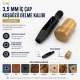 Eyelet Drilling Die 3.5 mm / 0.14 in KLP0017DEL for precise installation of small grommets in fabric, leather, and paper