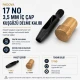 Eyelet Drilling Die 3.5 mm / 0.14 in KLP0017DEL for precise installation of small grommets in fabric, leather, and paper