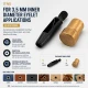 Eyelet Drilling Die 3.5 mm / 0.14 in KLP0017DEL for precise installation of small grommets in fabric, leather, and paper