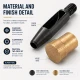 Eyelet Drilling Die 3.5 mm / 0.14 in KLP0017DEL for precise installation of small grommets in fabric, leather, and paper