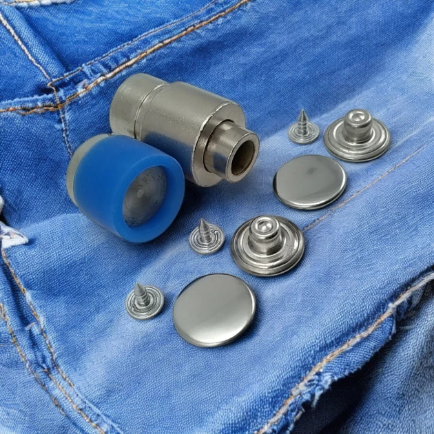 17 mm Jeans Button Mounting Kit (0,67" ) 27L KLP0017JNS