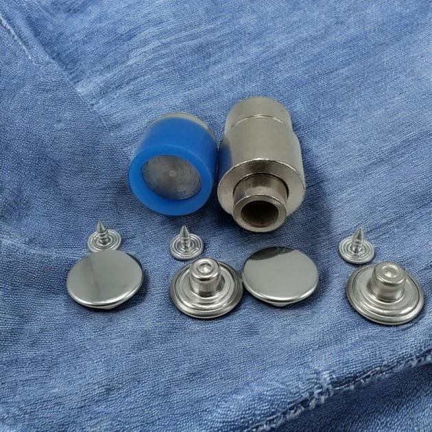 17 mm Jeans Button Mounting Kit (0,67" ) 27L KLP0017JNS