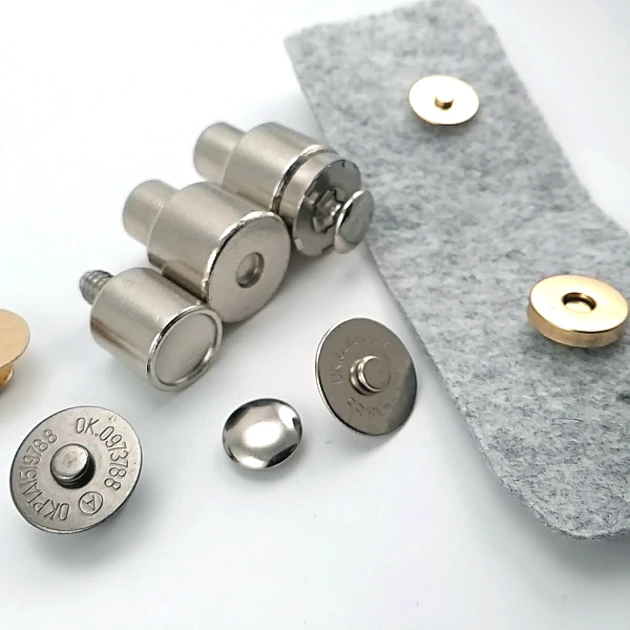 18 mm 0.71" Bag Magnet Application Adapter - Compatible with Single Screw Bag Magnets KLP0018MTK