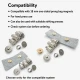 18 mm Single Cap Magnetic Bag Snap Setting Die for precise installation of bag magnets, made of durable metal
