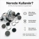 Size 20 / 12.5 mm / 0.49 in Fabric Button Covering Die for Shank Buttons and Snap Caps, ideal for tailored garments and