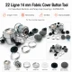 22L 14 mm Fabric Button Covering Die for Shank Buttons and Snap Caps - KLP0022KPL