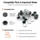 22L 14 mm Fabric Button Covering Die for Shank Buttons and Snap Caps - KLP0022KPL
