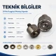 Eyelet Setting Die for 9.5 mm / 0.37 in Inner Diameter Eyelets, KLP0024, includes upper and lower molds for easy installation