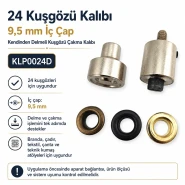 Eyelet Setting Die for 9.5 mm / 0.37 in Inner Diameter Self-Punching Eyelet Die KLP0024D