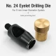 9 mm Eyelet Drilling Die - Durable Metal Grommet Punch Tool for Fabric, Leather, and Canvas