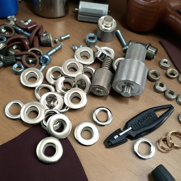 4 No Düz Kuşgözü Geniş Pirinç 6,2 mm Kuşgözü Çakma Aparatı KLP004DUZ