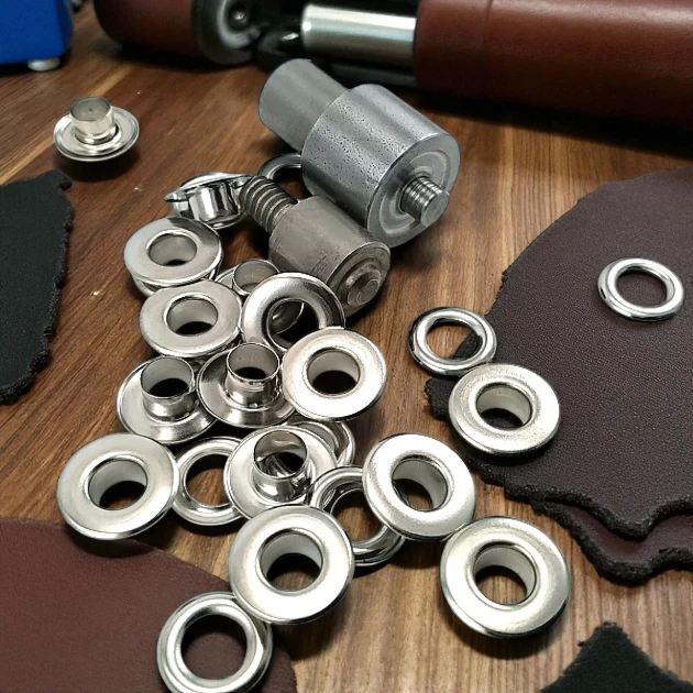 4 No Düz Kuşgözü Geniş Pirinç 6,2 mm Kuşgözü Çakma Aparatı KLP004DUZ