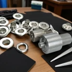 4 No Düz Kuşgözü Geniş Pirinç 6,2 mm Kuşgözü Çakma Aparatı KLP004DUZ