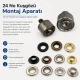 Eyelet Setting Die for 10 mm / 0.39 in Inner Diameter Stainless Steel Eyelets KLP0024P, ideal for tarpaulin, tent, and