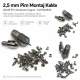 2.5 mm / 0.10 in Pin Setting Die for 25x35 Pins, High-grade iron alloy construction, Ergonomic design for comfortable use