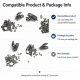 2.5 mm / 0.10 in Pin Setting Die for 25x35 Pins, High-grade iron alloy construction, Ergonomic design for comfortable use