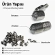 2.5 mm Pin Setting Die for 25x45 Pins, High-grade iron construction for leather crafting and industrial assembly
