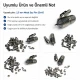 2.5 mm Pin Setting Die for 25x45 Pins, High-grade iron construction for leather crafting and industrial assembly