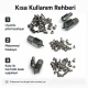 2.5 mm Pin Setting Die for 25x45 Pins, High-grade iron construction for leather crafting and industrial assembly
