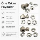 Eyelet Setting Die for 12 mm / 0.47 in Inner Diameter Eyelets KLP0026 made of durable metal for professional grommet